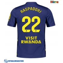 Fotballdrakt Herre Atletico Madrid Giacomo Raspadori #22 Bortedrakt 2025-26 Kortermet